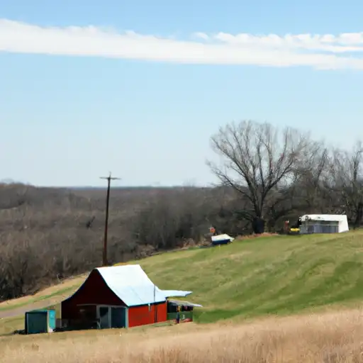 Rural homes in Phelps, Missouri