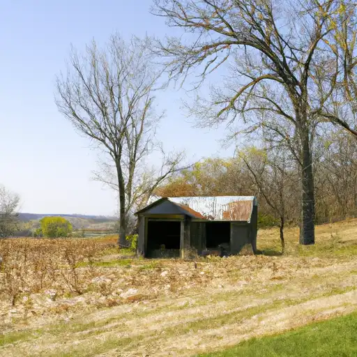 Rural homes in Randolph, Missouri