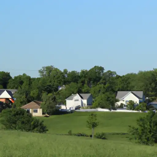 Rural homes in Saint Charles, Missouri