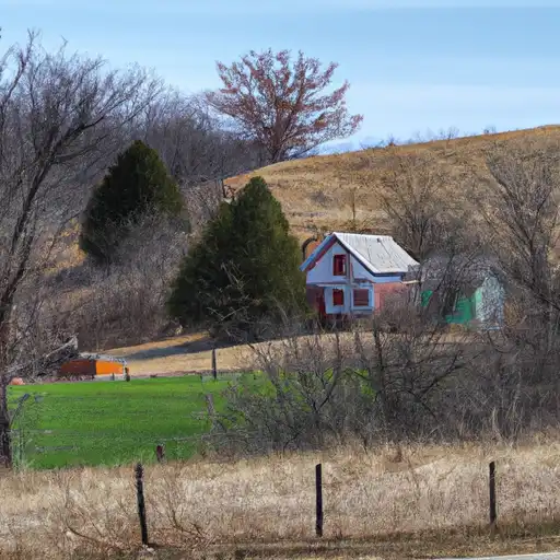 Rural homes in Saint Clair, Missouri