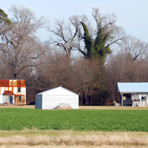 Rural homes in Alcorn, Mississippi