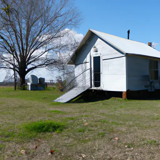 Rural homes in Coahoma, Mississippi