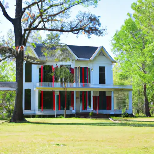 Rural homes in Issaquena, Mississippi