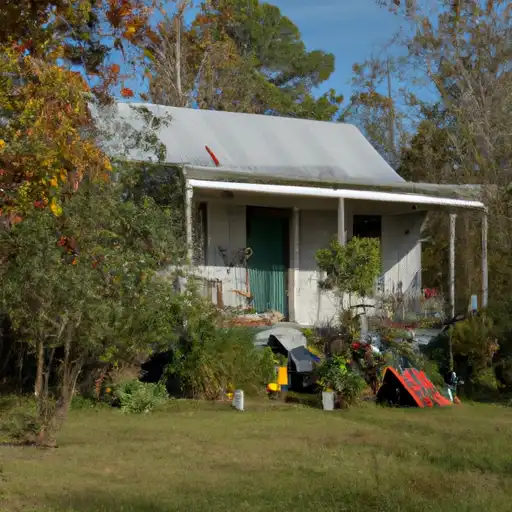Rural homes in Lafayette, Mississippi