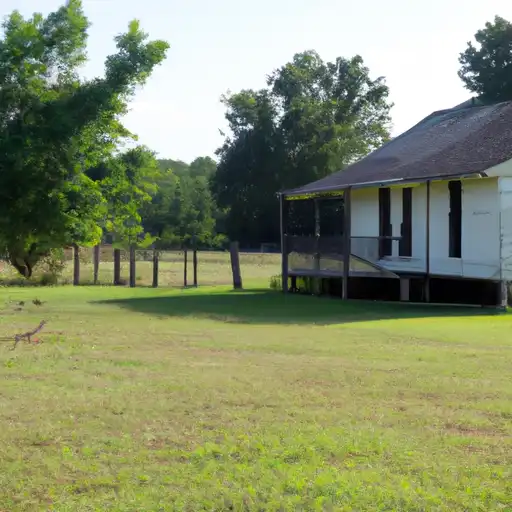 Rural homes in Leflore, Mississippi