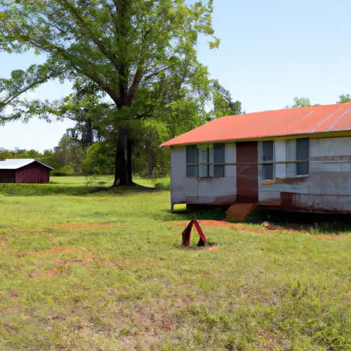 Rural homes in Madison, Mississippi