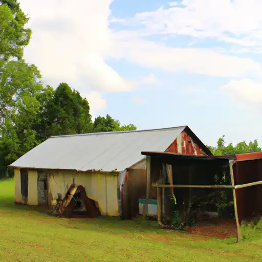 Rural homes in Oktibbeha, Mississippi