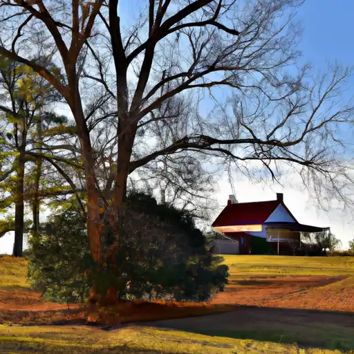 Rural homes in Perry, Mississippi
