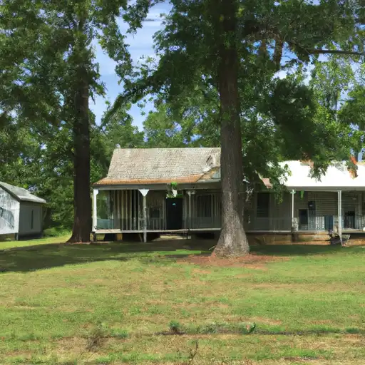 Rural homes in Pike, Mississippi