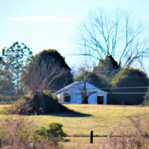 Rural homes in Prentiss, Mississippi