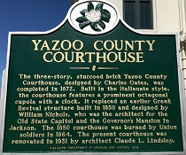 Yazoo County Seal