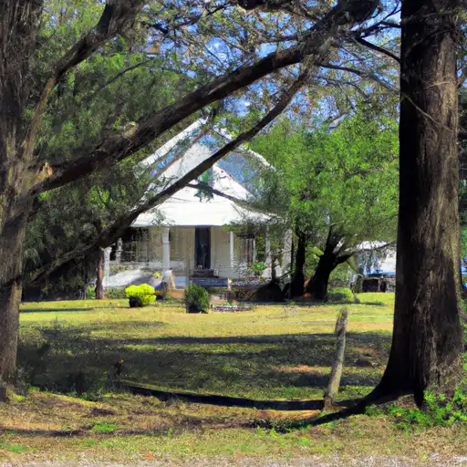 Rural homes in Stone, Mississippi