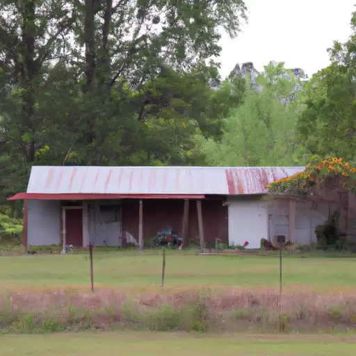 Rural homes in Yazoo, Mississippi
