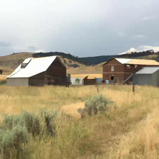 Rural homes in Carter, Montana