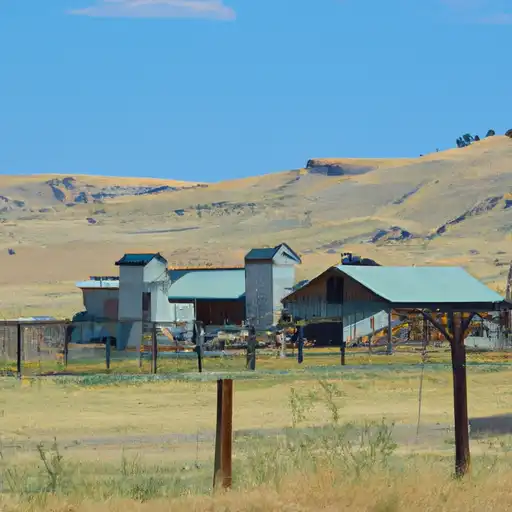 Rural homes in Deer Lodge, Montana