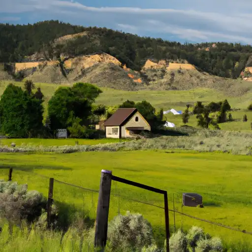 Rural homes in Liberty, Montana