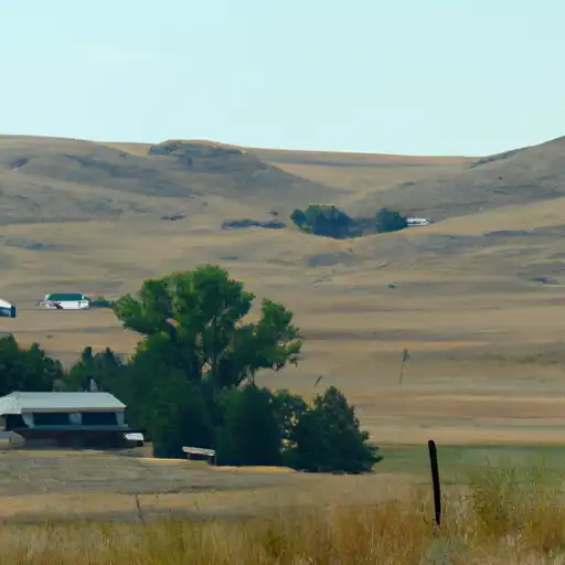Rural homes in Petroleum, Montana