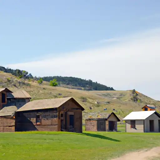 Rural homes in Prairie, Montana