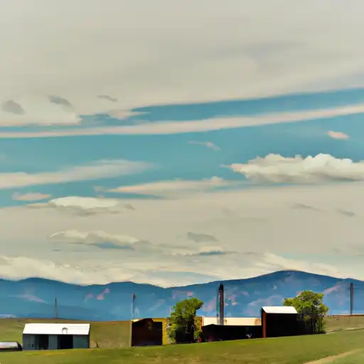 Rural homes in Sanders, Montana