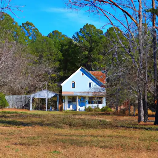 Rural homes in Alexander, North Carolina