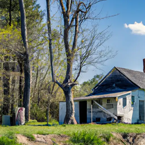 Rural homes in Bertie, North Carolina