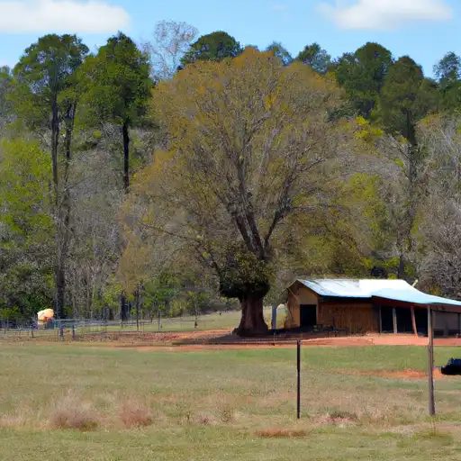 Rural homes in Clay, North Carolina