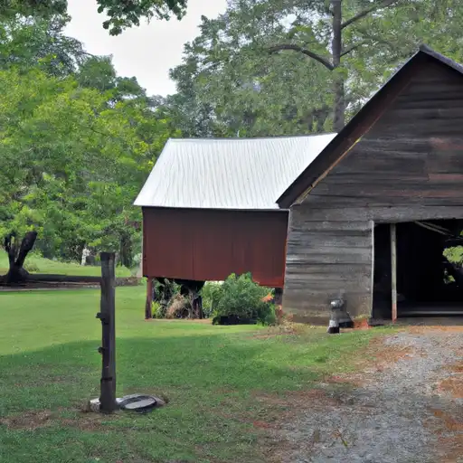 Rural homes in Cumberland, North Carolina