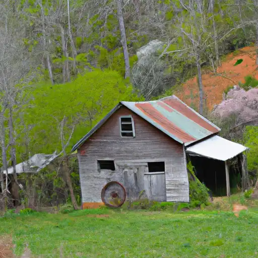 Rural homes in Davidson, North Carolina