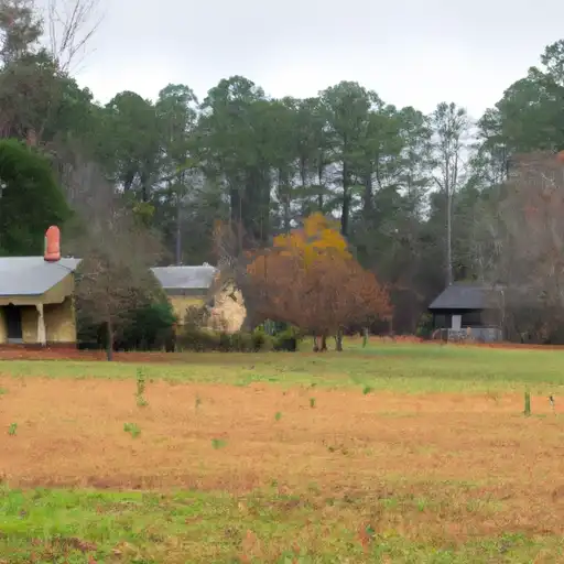 Rural homes in Duplin, North Carolina