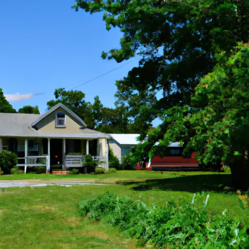 Rural homes in Edgecombe, North Carolina