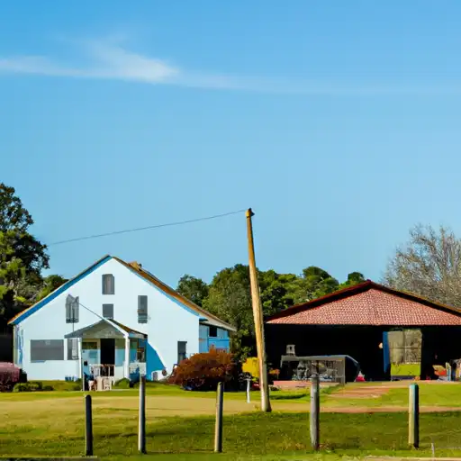 Rural homes in Gates, North Carolina