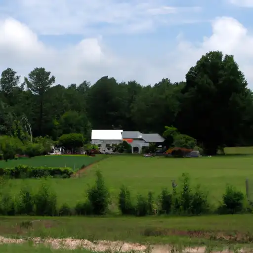 Rural homes in Harnett, North Carolina