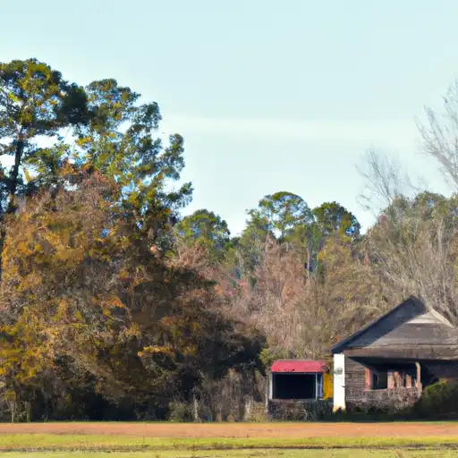 Rural homes in Johnston, North Carolina