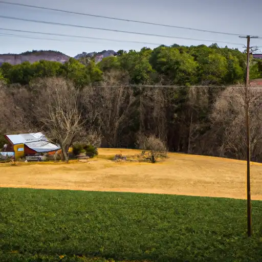 Rural homes in Jones, North Carolina