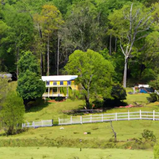Rural homes in Madison, North Carolina