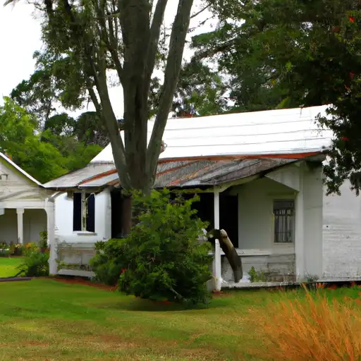 Rural homes in Perquimans, North Carolina
