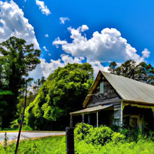 Rural homes in Pitt, North Carolina