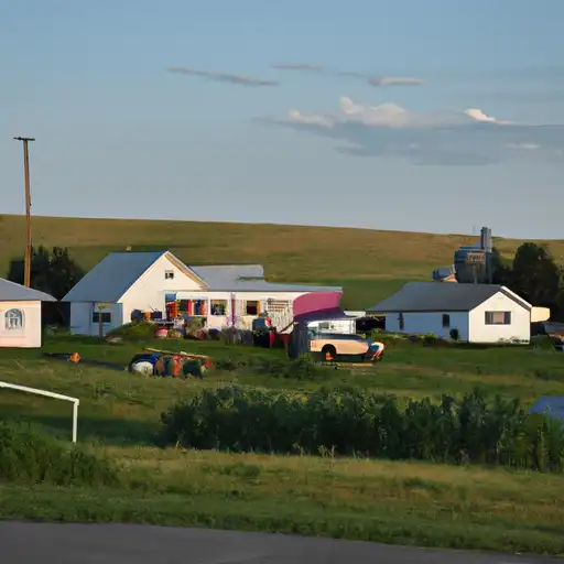 Rural homes in Griggs, North Dakota