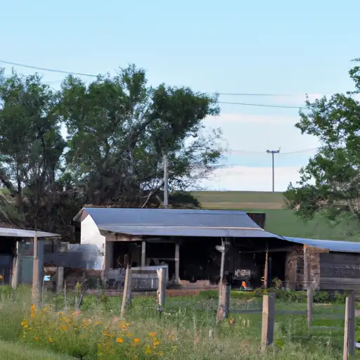 Rural homes in Sargent, North Dakota