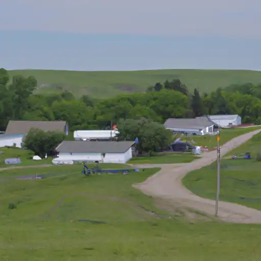 Rural homes in Williams, North Dakota