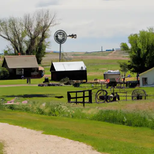 Rural homes in Arthur, Nebraska