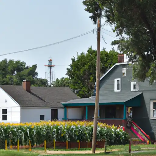 Rural homes in Banner, Nebraska