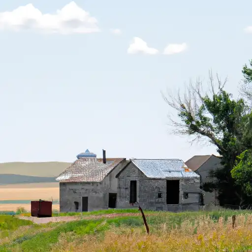 Rural homes in Box Butte, Nebraska