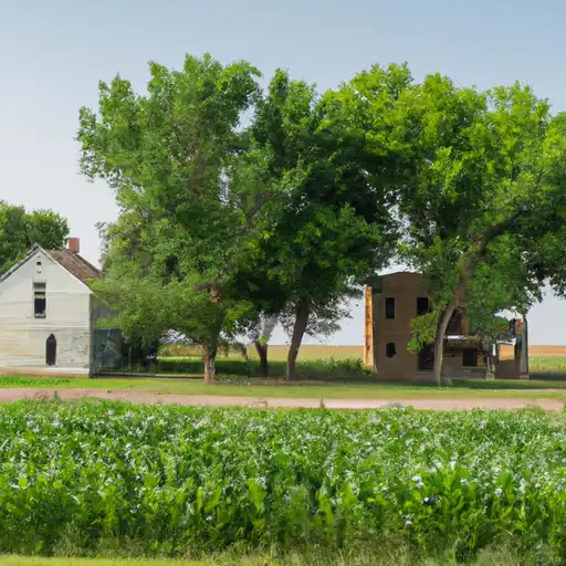 Rural homes in Chase, Nebraska