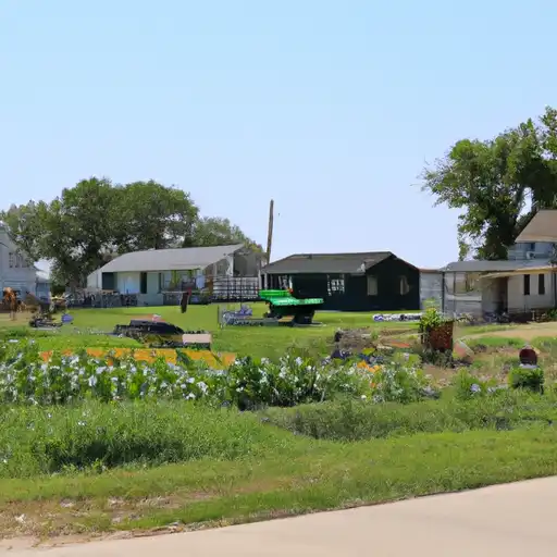 Rural homes in Cuming, Nebraska