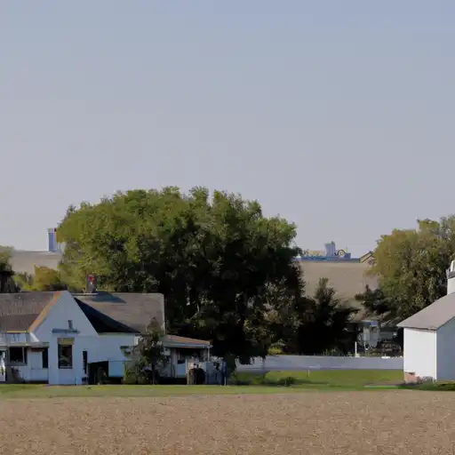 Rural homes in Hayes, Nebraska