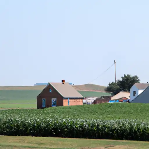 Rural homes in Holt, Nebraska