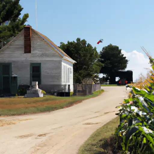 Rural homes in Logan, Nebraska