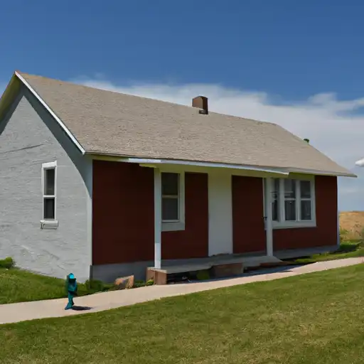 Rural homes in Otoe, Nebraska