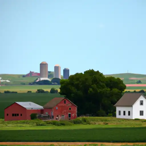Rural homes in Perkins, Nebraska